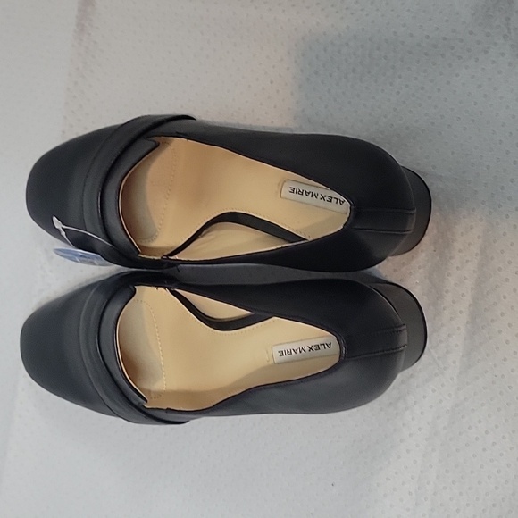 Alex Marie Airfit Perison Pumps Loafers, black leather size 8 womens - Picture 5 of 10